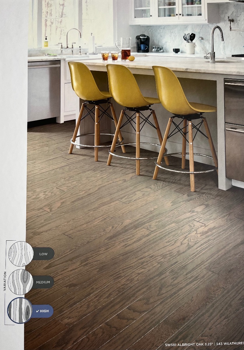 Shaw Hardwood Floors Albright Oak Gunstock - Image 4