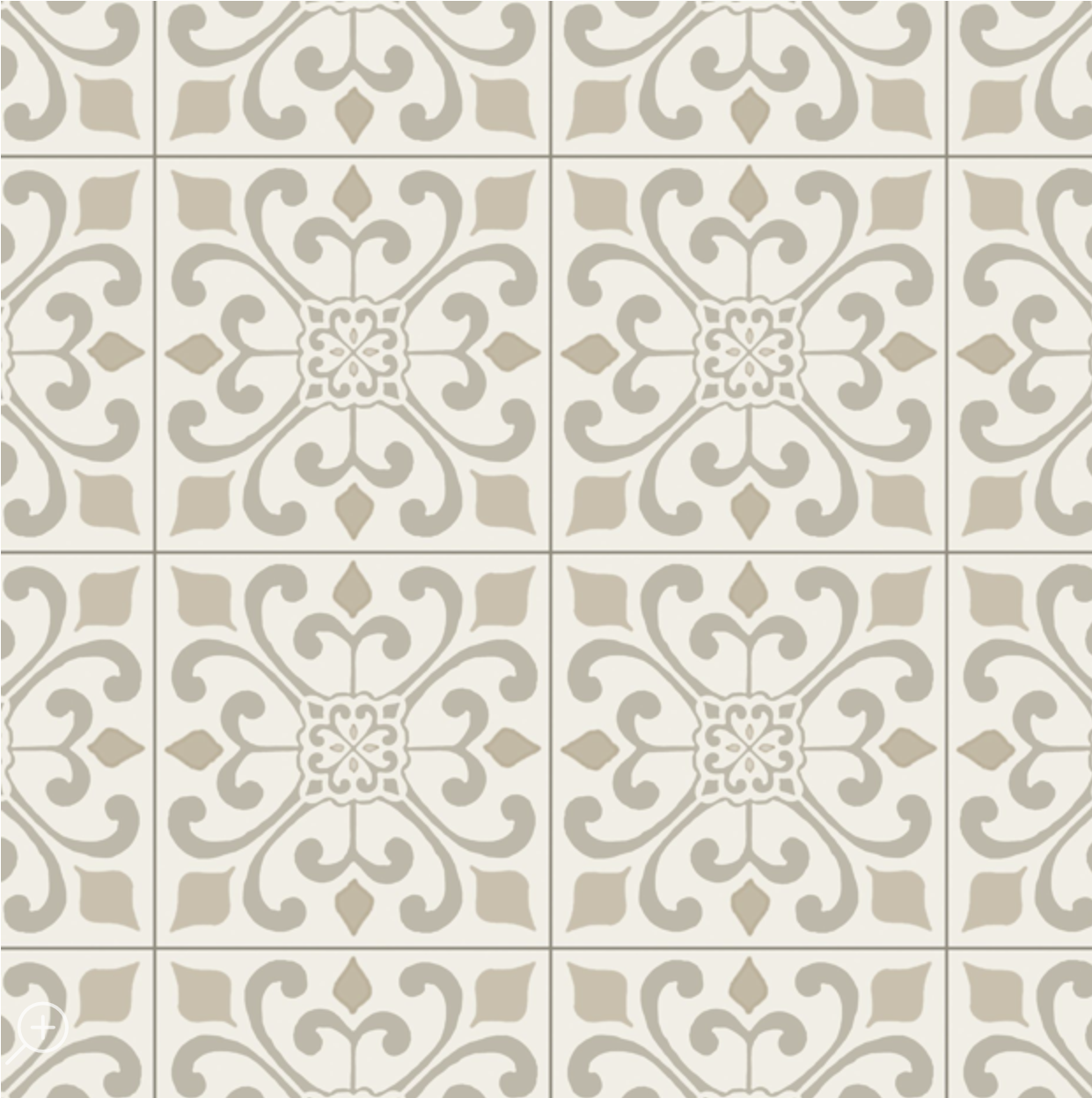 Armstrong Vinyl Amador Medallion Creme - Image 2